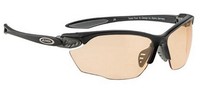 Alpina Fahrradbrille Sportbrille Twist Four VL+ black-grey / orange