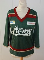 HOUSTON AEROS EISHOCKEY TRIKOT REEBOK AHL NHL XS (etikett 18-20) 1994-2013