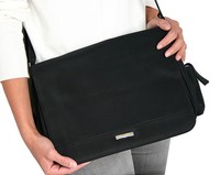 Handtasche ALESSANDRO Damen Tasche Umhängetasche Schultertasche Shopper SCHWARZ