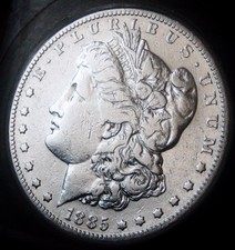 1885-S Morgan Dollar- Better Date Morgan - Fast Shipping - Fast Coin Delivery!