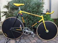 Vintage Raleigh SBDU 753R Lo Pro Track Bike / Bahnrad / Rennrad