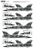 mmd48001/ Mission Mark Decals - Mirage F.1 CT/CR - Armee de l´Air - Pt. I - 1/48