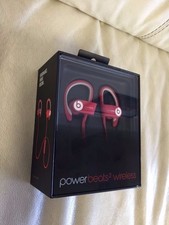 Beats by Dr. Dre Powerbeats 2 Wireless Headphones Red New AUTHENTIC powerbeats2
