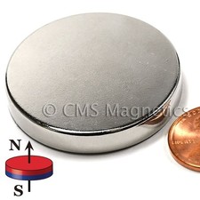 Neodymium Magnets N42 Dia 1.5x1/4" NdFeB Rare Earth Magnet Disk Lot 5