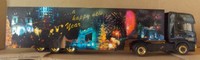 Herpa Scania Weihnachtstruck 1999 und 2004 Vitrinenmodelle