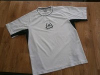 ADIDAS FOOTBALL TRAINING TOP WHITE CLIMACOOL SPORTS SHIRT size M