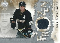 Chris Pronger Upper Deck Artifacts 2007/08 Frozen Jersey x/100