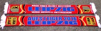 Leipzig Schal "AUFSTEIGER 2016"  Ultra Fan Kurve Block 100% Acryl NEU 150x15cm