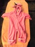 COLUMBIA FLEECE LIGHT WEIGHT JESTER SNOWSUIT BUNTING GIRLS PINK SIZE 12 MONTHS
