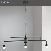 Pendelleuchte braun Antik Hängeleuchte Landhaus Hängelampe, LED möglich, Design