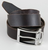Diesel Herren Leder Gürtel Modell Ballard braun Leather Belt Größe 90 cm