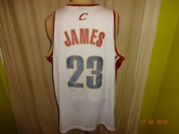 Cleveland Cavaliers Original Nike Trikot + Nr.23 James Gr.L- XL (Length +2) TOP