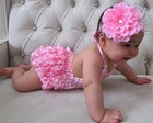 Fashion Girls Baby Kid Dot Halterd Romper Backless Sunsuit Jumpsuit Dress New