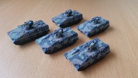 ROCO Minitanks 1:87 HO Panzer / Marder A2/A3 Bundeswehr