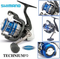 Shimano Technium 4000 FD Angelrolle Spinning Frontbremse - ein echtes Kraftpaket