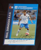 D`Alessandro *Zaragoza, Argentinia* original signied AK/Card 10x15 cm