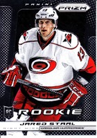 JARED STAAL ( HURRICANES ) 2013-14 PANINI PRIZM ROOKIE CARD NHL