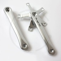 Sugino RD2 Messenger Crankarms Singlespeed Kurbel | 4-kant JIS | 170mm | silber
