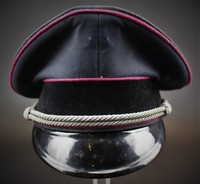 Schirmmütze für Führer Offiziere der Feuerschutzpolizei 