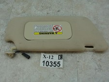 98-01 Benz Right Passenger Side Front Sunvisor Sun Visor Flap Shade Oem Tan