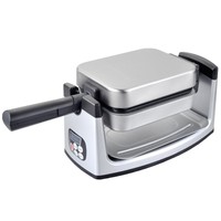 H.Koenig GFX180 Waffeleisen mit 180 Grad Drehmechanismus, 1000 W, Belg