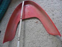 Bugspitzenschutz Hifly Free 142 Modell 2006 rot  Nose protector-Noseguard