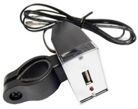 Universal Dynamo Ladegerät USB ausgang für Handy/GPS/Tarnfarbe Fahrrad Lenker