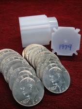 1974 Eisenhower Dollars - Nice Roll Of 20 Unc. Coins