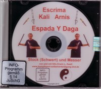 DVD Escrima Kali Arnis  Espada Y Daga Selbstverteidigung mit Stock und Messer
