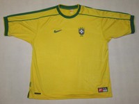 Nike Brasilien Trikot Jersey Camiseta Maglia Maillot T-Shirt Brasil 98/00 Gr XXL