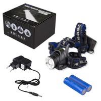 CREE T6 LED Stirnlampe Kopflampe Zoomable Headlamp 1600LM lampe wiederaufladbar