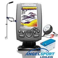 Lowrance HOOK-3x (Elite-3x) Portabel Geberstange Echolot Fischfinder Geber Set2