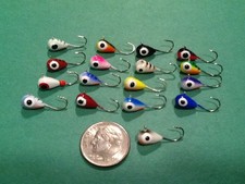 17 Tungsten Ice Jigs Size 12 Hook 5Mm Tungsten!