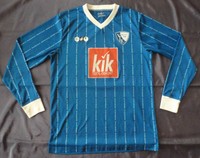 DO YOU FOOTBALL langarm Trikot blau VfL BOCHUM / KIK WIR SIND UNBEUGSAM! Größe M