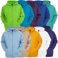 URBAN CLASSICS ZIP HOODY HERREN JACKE KAPUZENJACKE SWEATJACKE HOODIE TB014C