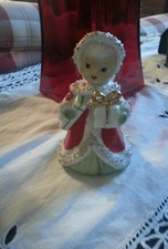 Vintage Lefton Christmas Doll Bell