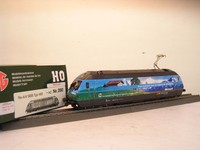 HAG H0 280 E-Lok BR 460 013-6 SBB "Microsoft", Metall, für Märklin/AC, digi--U34