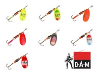 DAM EFFZETT Fluo Spinner verschiedene Farben & Größen / Kunstköder