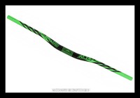 AZONIC World Force 318 Downhill Lenker Handlebar 31,8mm / 18mm Rise neon green