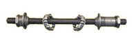 Fahrrad Achse für Hinterradnabe komplett 178 x 9,5 mm . A HR 002