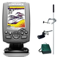 Lowrance Hook 3x Farb Echolot Fischfinder Portabel Master Plus