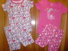 2 T Gymboree 2 SETS LOVE YOU TO THE MOON BACK Gymmies PJ Pajamas Girl Shorts NWT