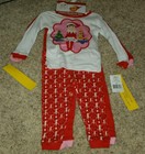 NWT ELF ON THE SHELF 4 PC SIZE 2T ELF ON THE SHELF L/S & PANTS PAJAMA SET $38.00