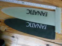  Fanatic Finne G10 hochwertig unbearbeitet (ohne Inserts) für Bastler mit Hülle