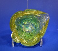 Barovier & Toso Murano alte Schale mit Zebrati Dekor um 1955