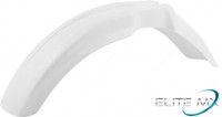UNIVERSAL FRONT FENDER MUDGUARD MOTOCROSS ENDURO STYLE WHITE