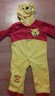 Disney Winnie The Pooh Hooded Fleece One-Piece Size 12-18 Months