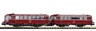 PIKO 40250 Schienenbus 798 mit Steuerwagen 998.6 Spur N NEU