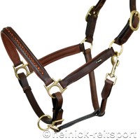 Auktion ~ Pro  Line Leder Halfter Tabani Braun ~ Warmblut  NEU