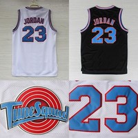Michael Jordan Space Jam No.23 Basketball Jersey Tune Squad size S - 2XL